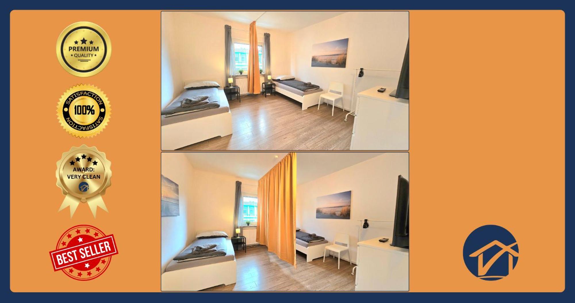 -Cs24- 4 Rooms Apartment With Rooftop - Ka02 Iserlohn Ngoại thất bức ảnh